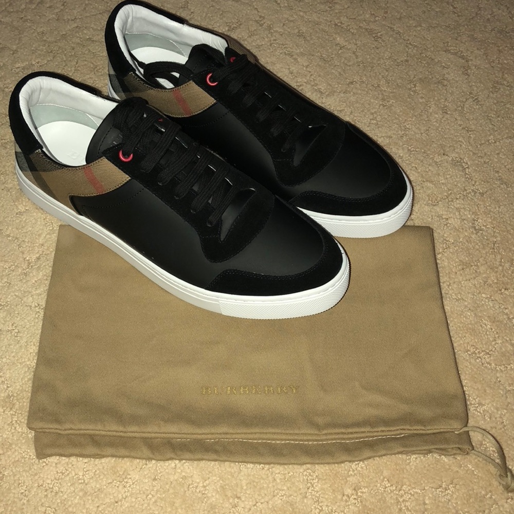 New Men’s Burberry Reeth Sneakers Size 44
